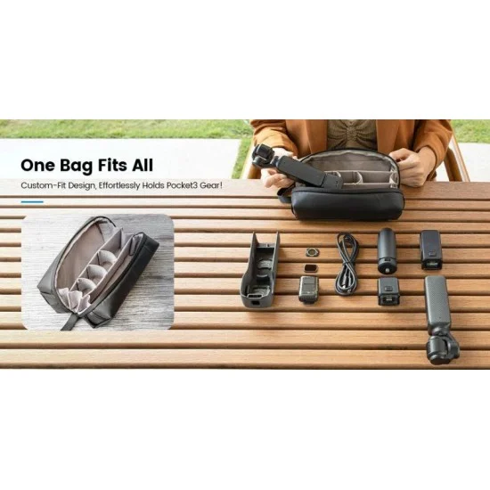 Telesin Universal Portable Storage Bag - Black